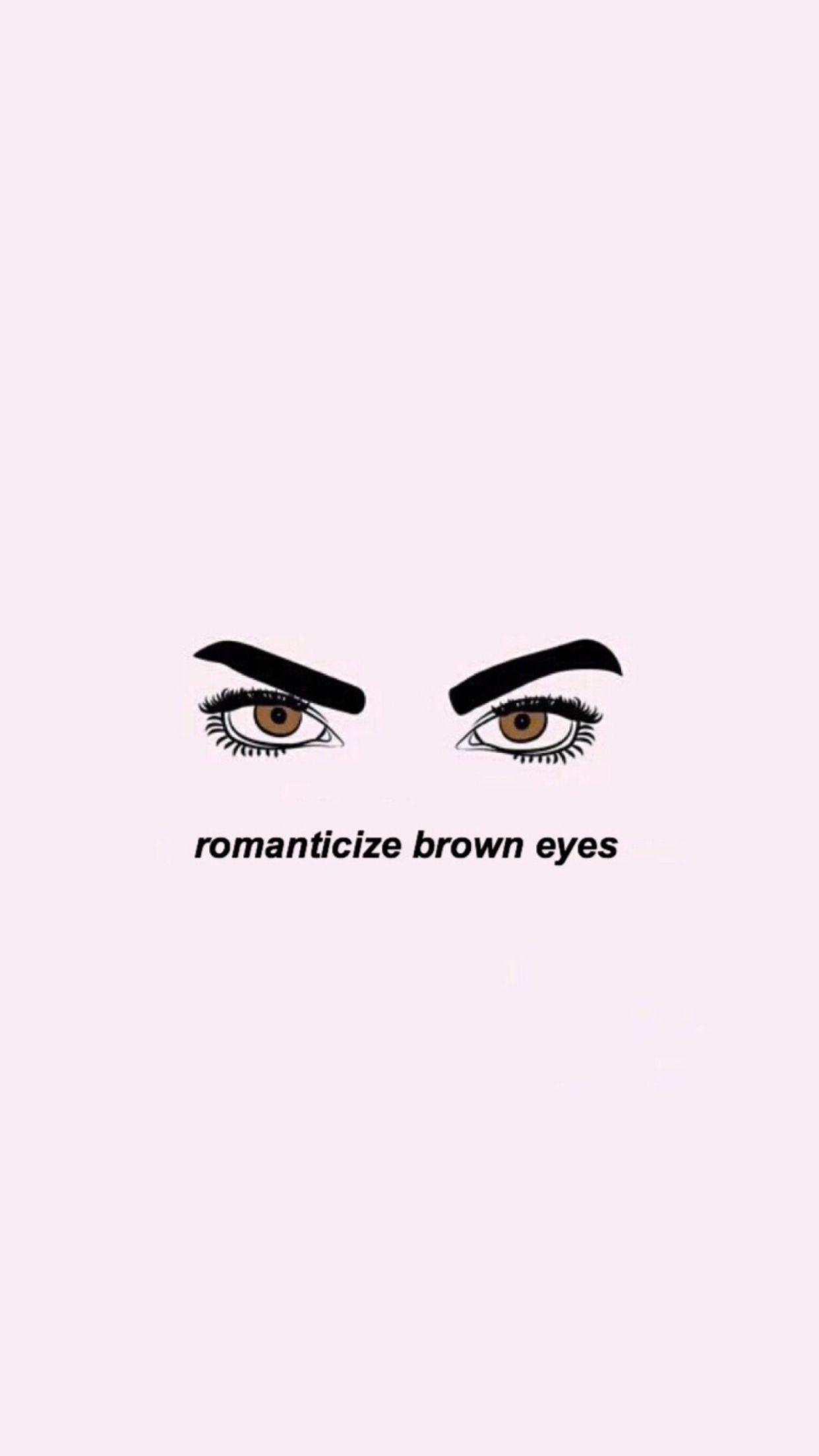 1242x2208 Pretty Brown Eyed girl. Eyes wallpaper, iPhone wallpaper eyes, Aesthetic wallpaper
