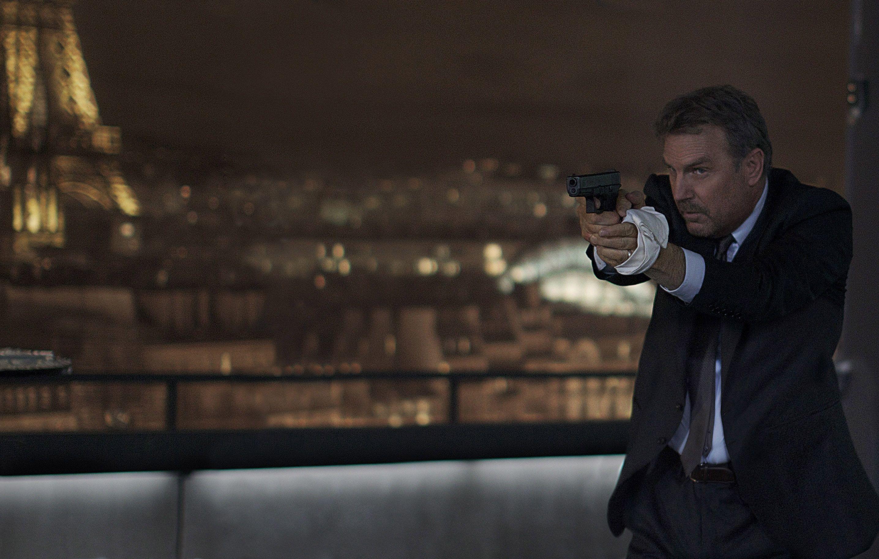 2872x1828 DAYS TO KILL Image. 3 DAYS TO KILL Stars Kevin Costner, Amber Heard, Hailee Steinfeld, and Connie Nielsen