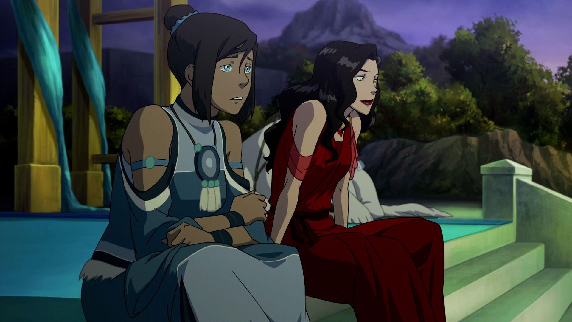 1920x1080 Asami And Korra Wallpaper