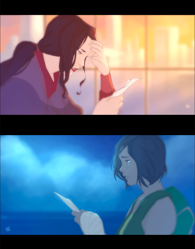 827x1054 Letters. Avatar: The Last Airbender / The Legend of Korra