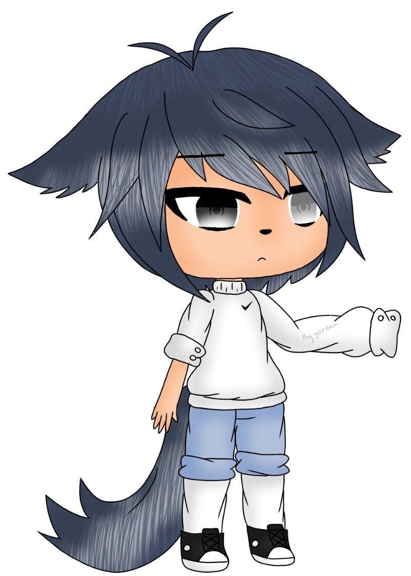 801x1124 Gacha Life Picture Boy Wolf