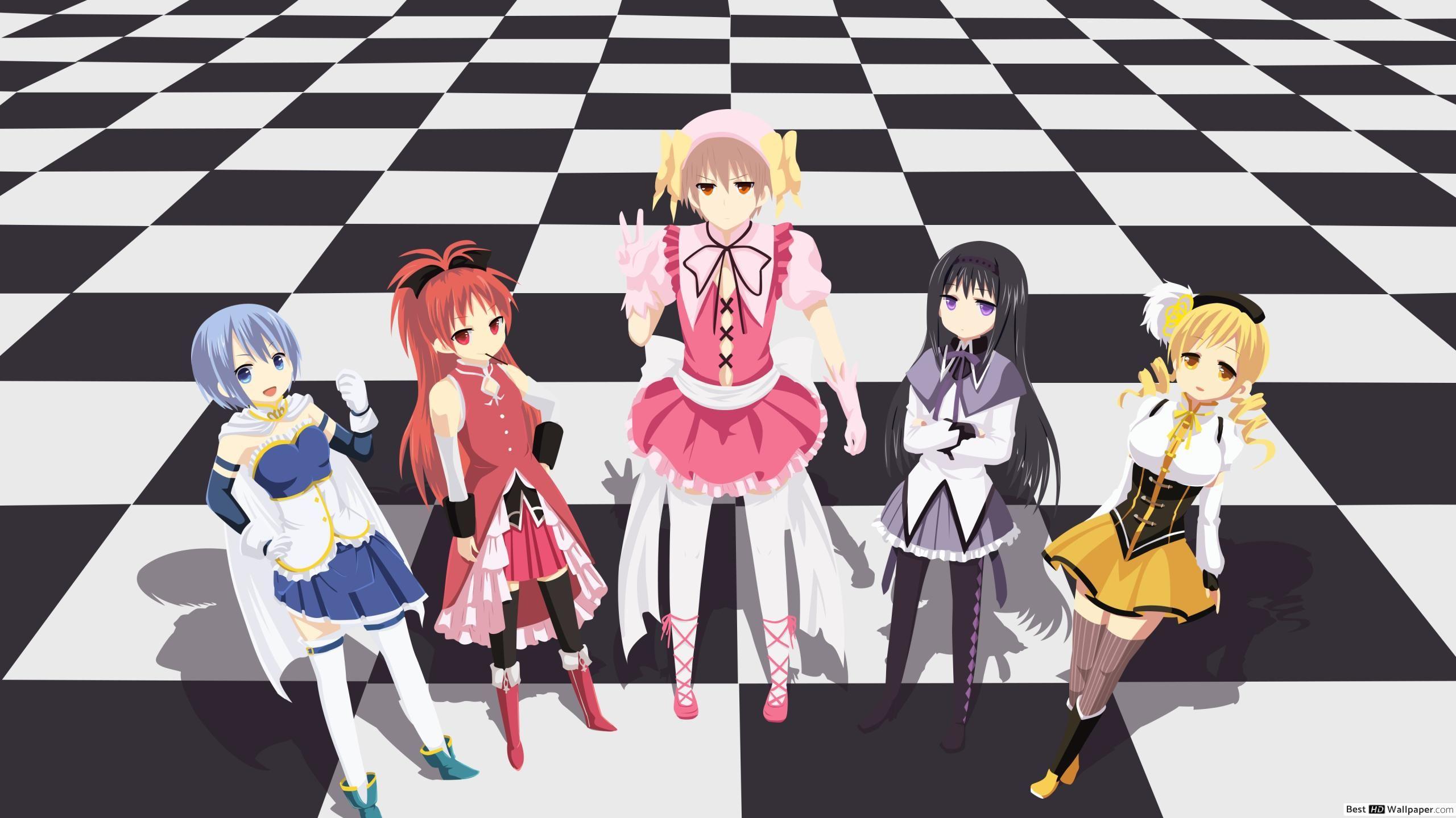 2560x1440 Puella Magi Madoka Magica X Is This A Zombie? HD wallpaper download