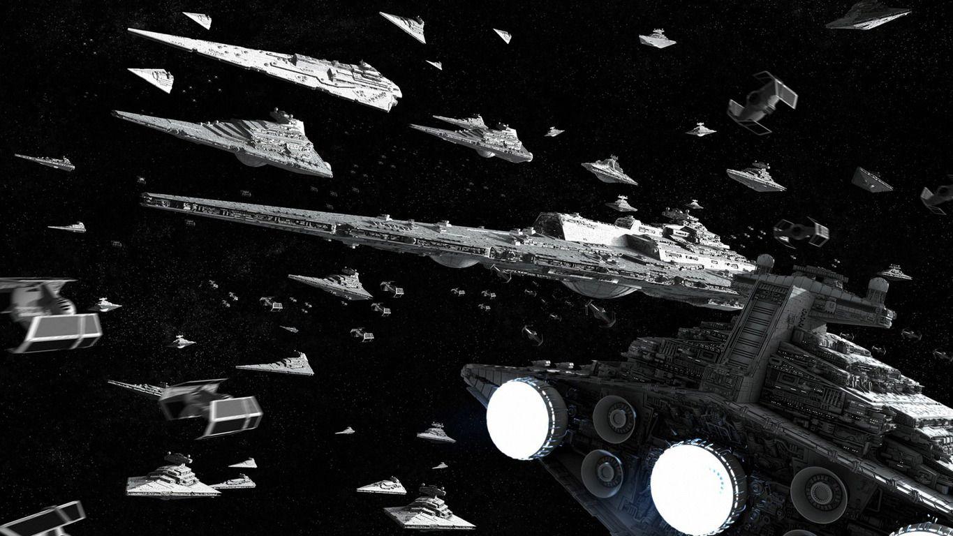 1365x768 Imperial Fleet Wars wallpaper. Star wars wallpaper, Star wars background, Star wars ships