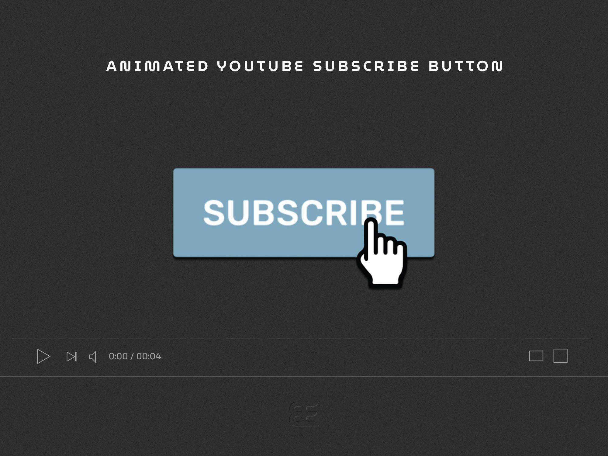 2000x1500 like button youtube animation Blue Grey Animated Youtube Subscribe Button. Youtube, Blue grey, You youtube