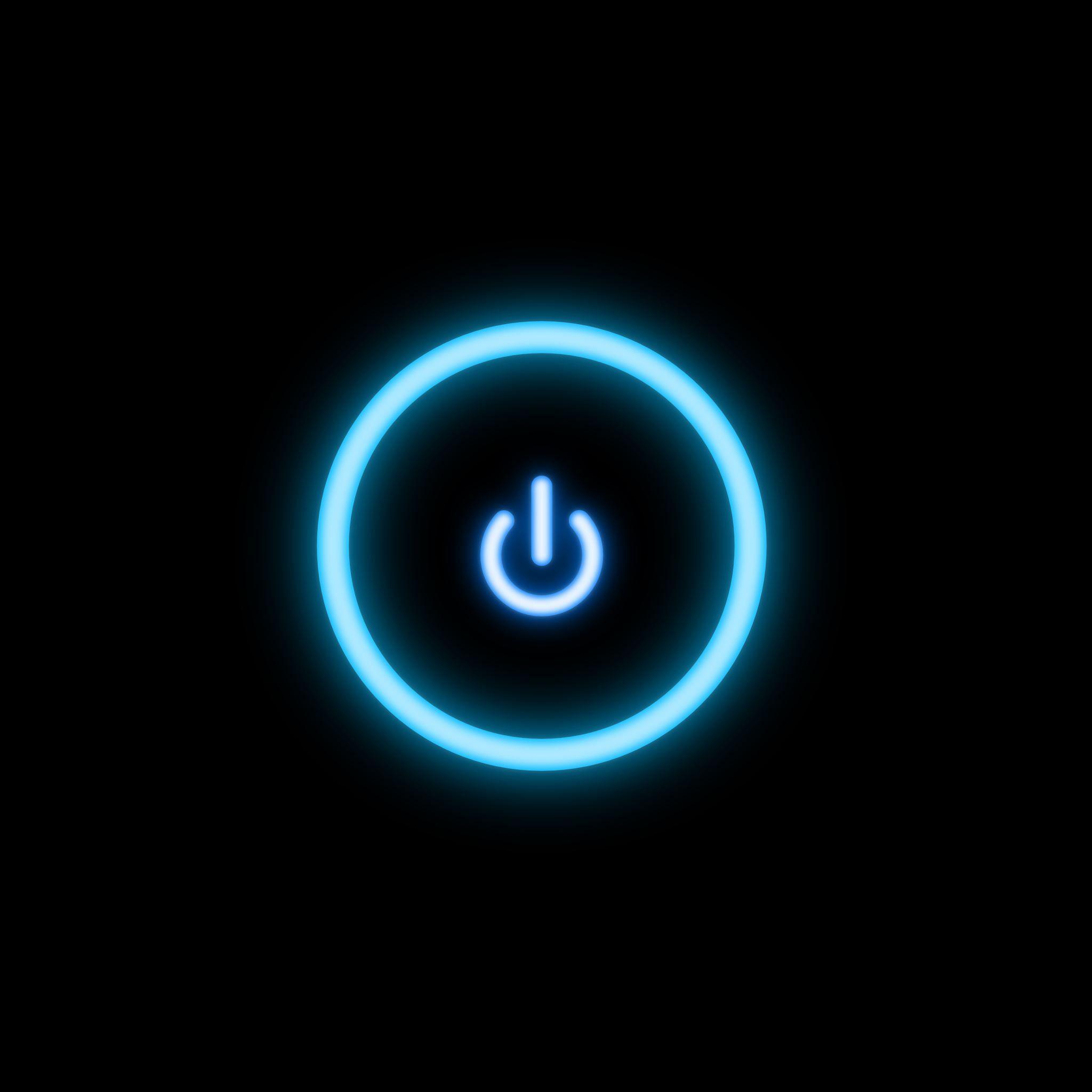 1024x1024 Power Button iPad Air Wallpaper Free Download