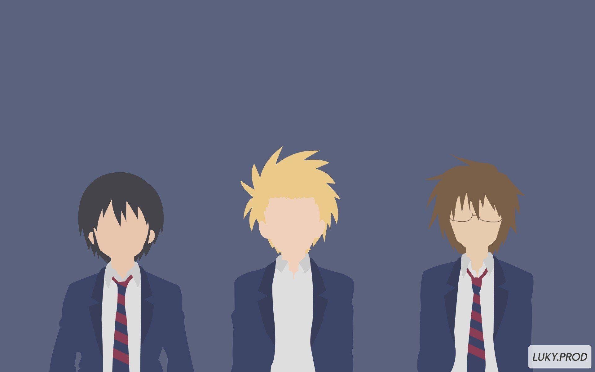 1920x1200 Danshi Koukousei no Nichijou, Hidenori Tabata, Yoshitake Tanaka, Tadakuni Wallpaper HD / Desktop and Mobile Background
