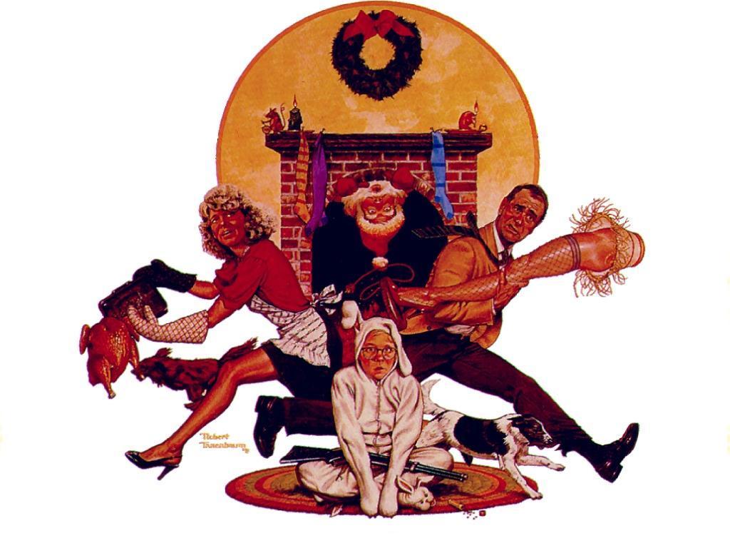 1024x768 Christmas Story Wallpaper