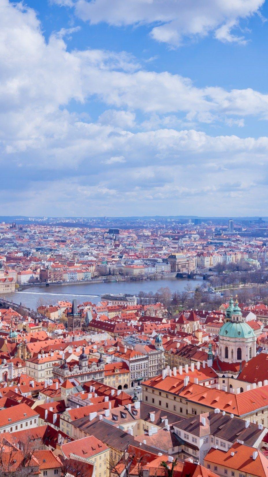 928x1649 Sky of Prague Wallpaper For Tech