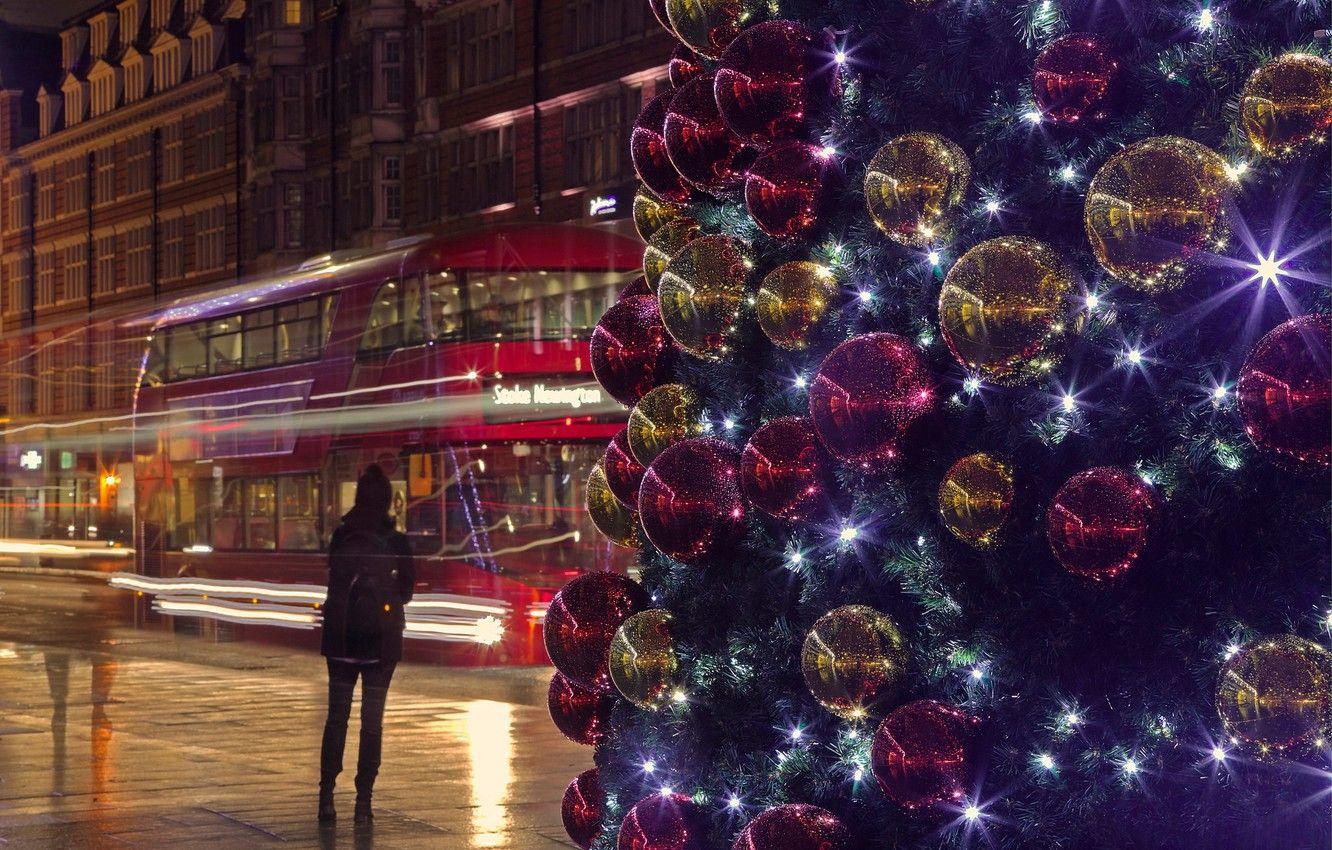 1332x850 Wallpaper lights, holiday, street .