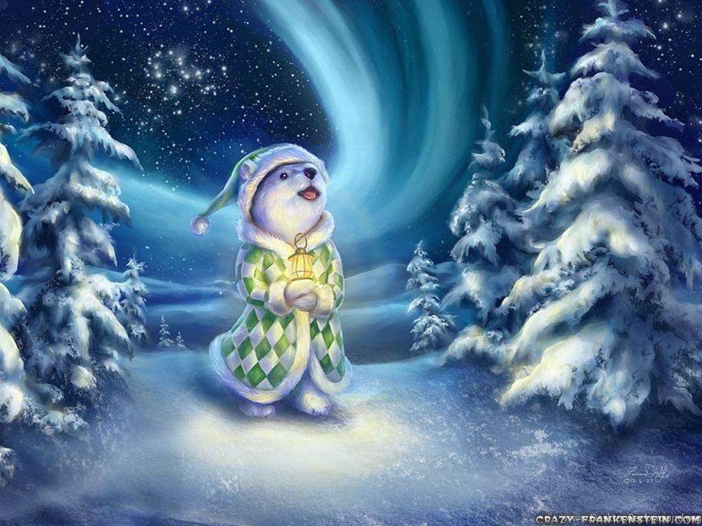 1024x768 Old Fashioned / Vintage Christmas Wallpaper Crazy. Desktop Background