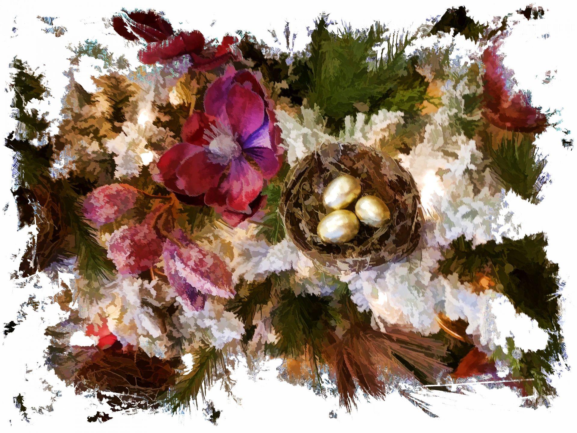 1920x1440 Christmas Watercolor Background Free Domain Picture