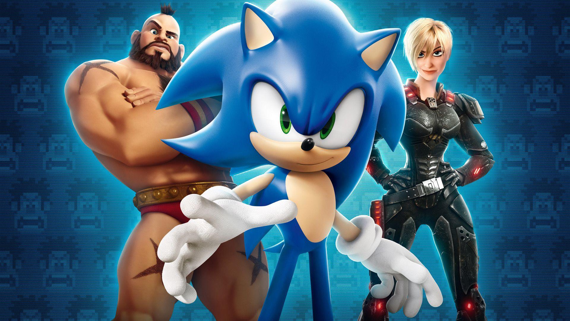 1920x1080 Sonic The Hedgehog, Wreck It Ralph, Zangief HD Wallpaper & Background • 39854 • Wallur