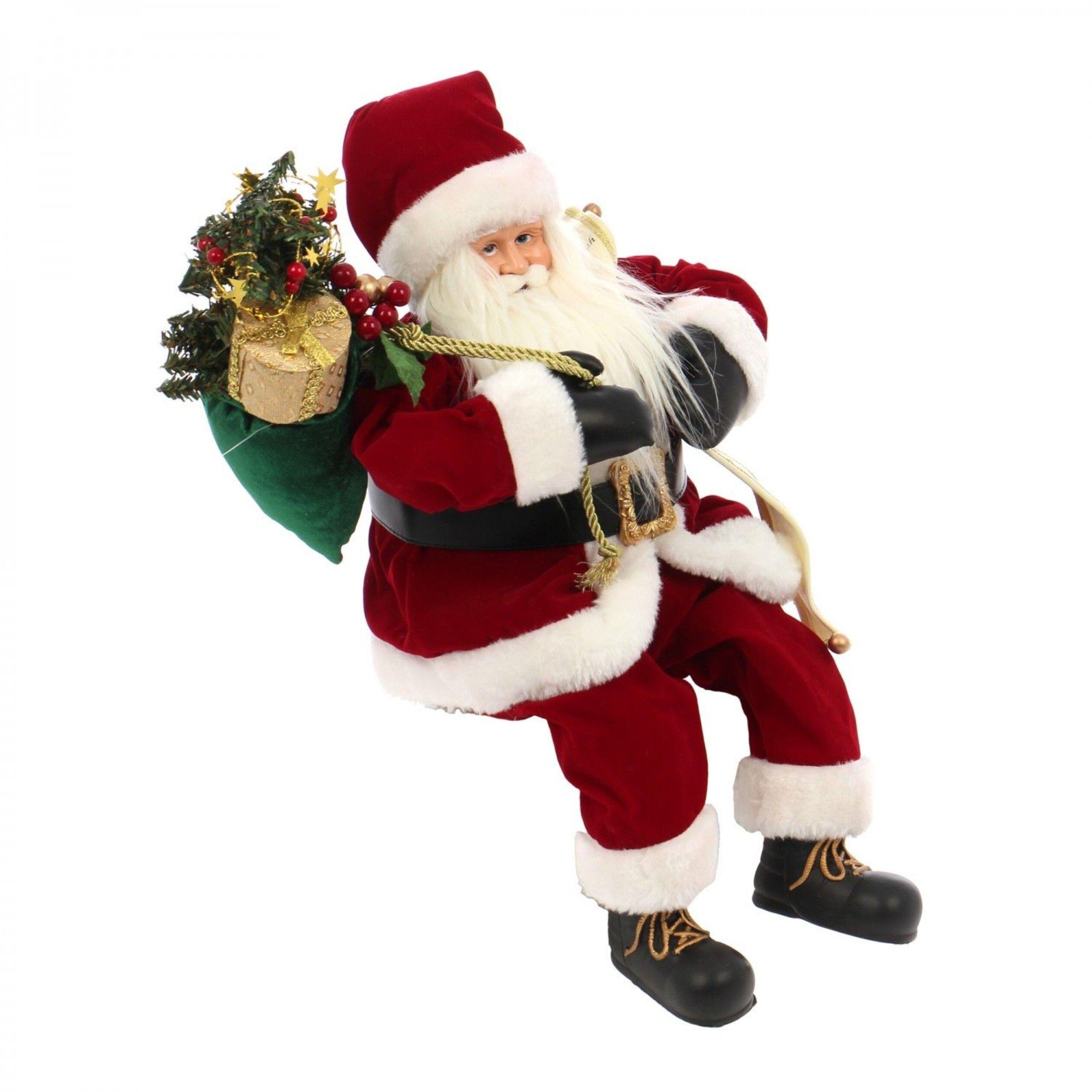 2524x2524 Santa Claus toy for children Christmas wallpaper