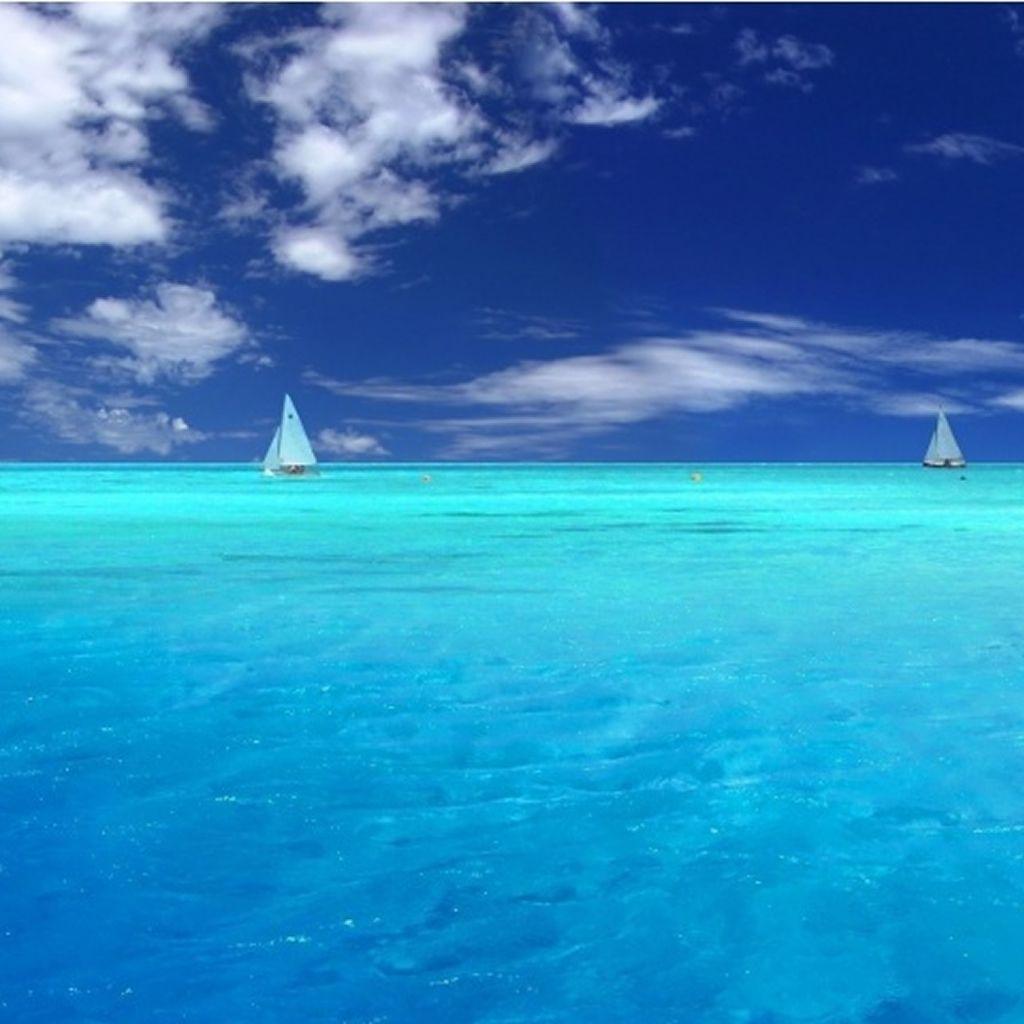 1024x1024 Caribbean Sea Yachts #iPad #wallpaper. iPad Wallpaper