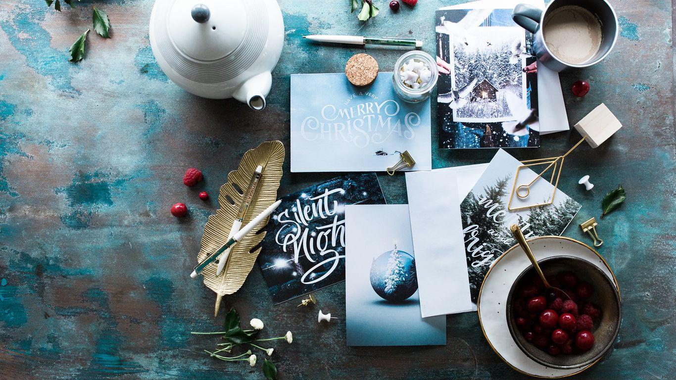 1366x768 Christmas Wallpaper Laptop Collage