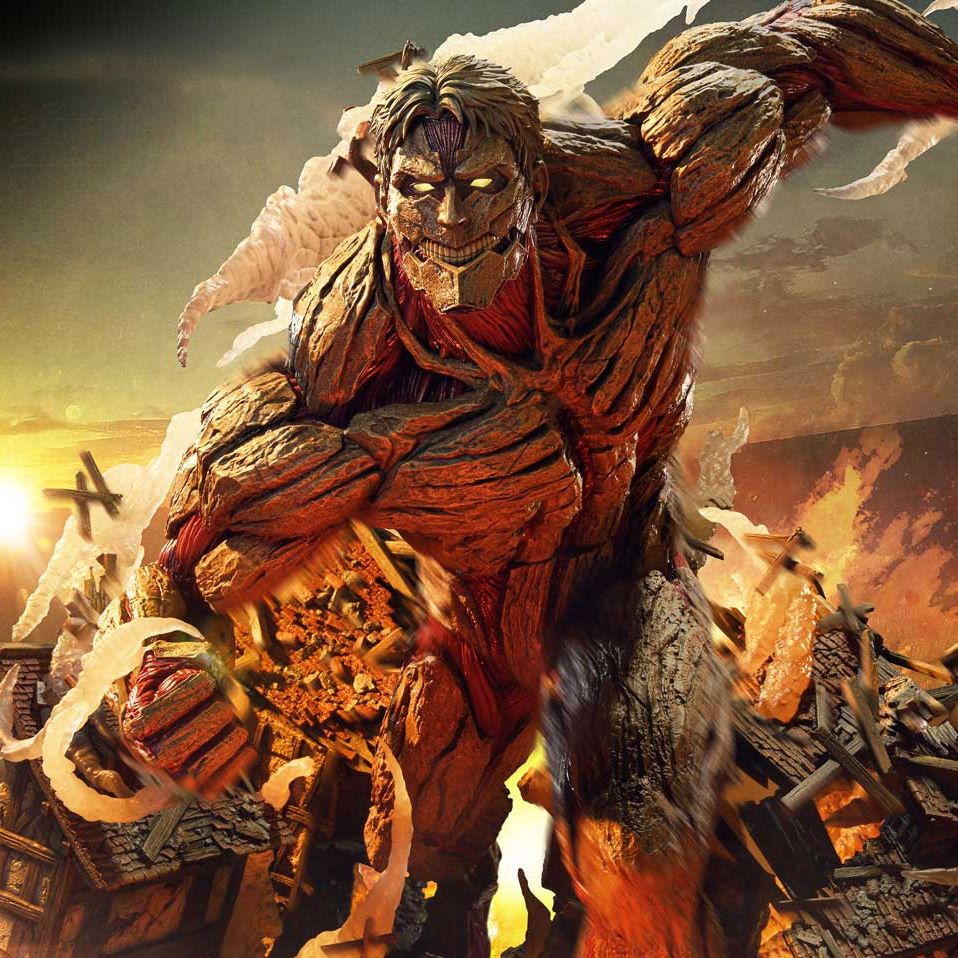 958x958 Reiner Braun Armored Titan Diorama by Prime 1 Studio