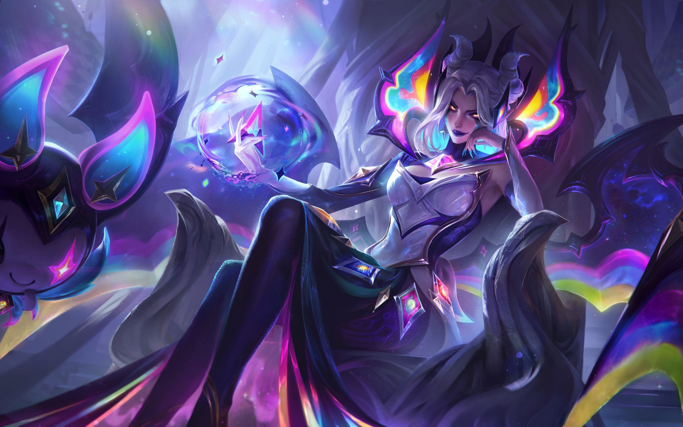 2880x1800 League of Legends Wallpaper 4K, Morgana