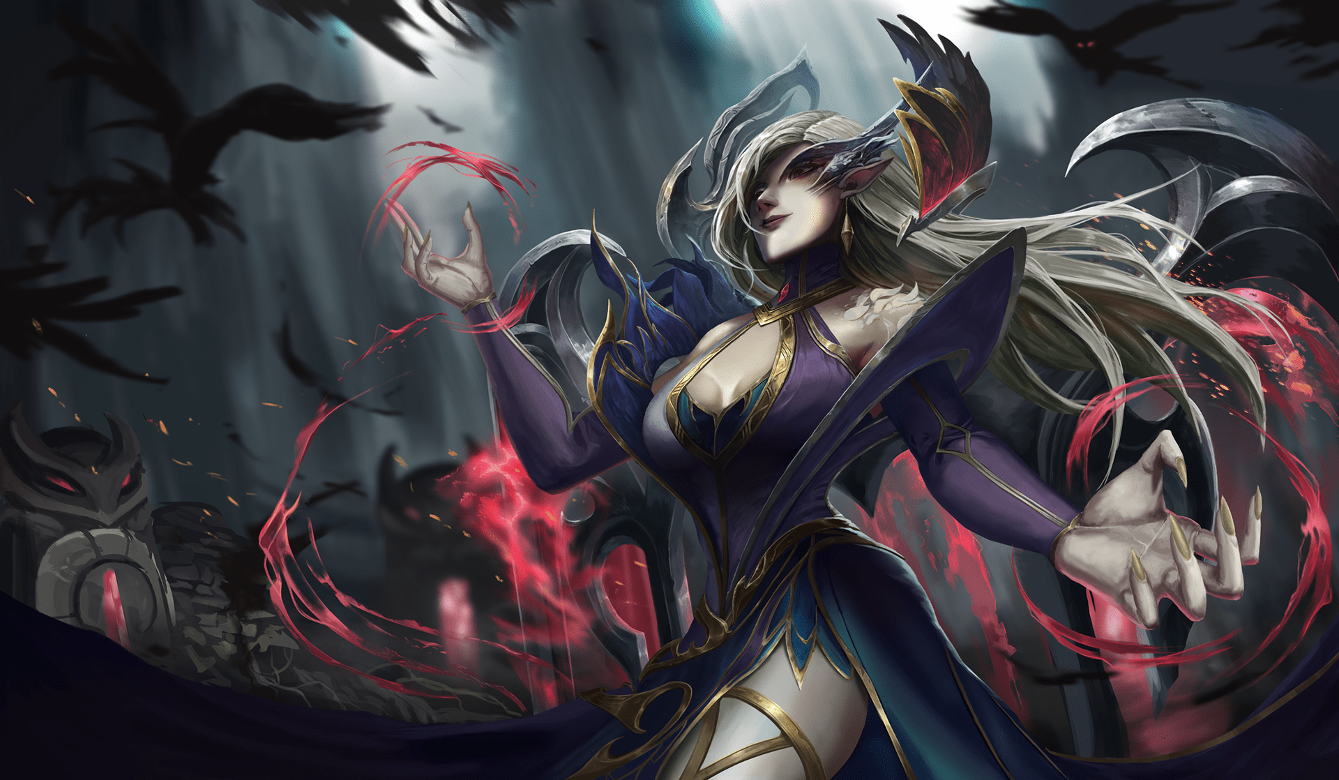 1920x1118 SPINE. Coven Morgana Of Legends (1). Image - Behance