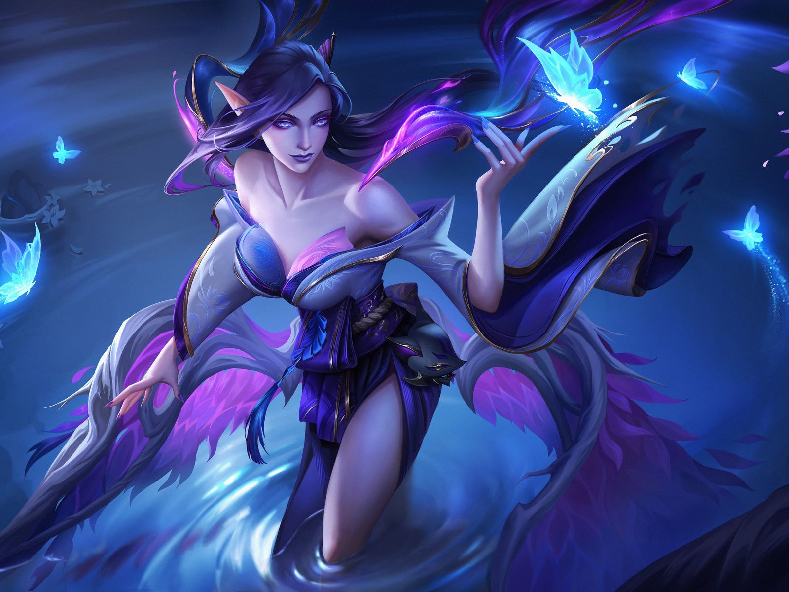 1600x1200 Spirit Blossom Morgana 4k Wallpaper, 1600x1200 Resolution HD 4k Wallpaper, Image, Background, Photos and Picture