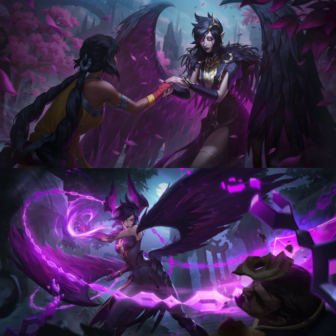 1080x1080 Morgana lvl 1: You come to me bruised and bleeding, and yet I've never seen a countenance so jubilant. You are a strange woman indeed-but you are safe here. Please rest, and