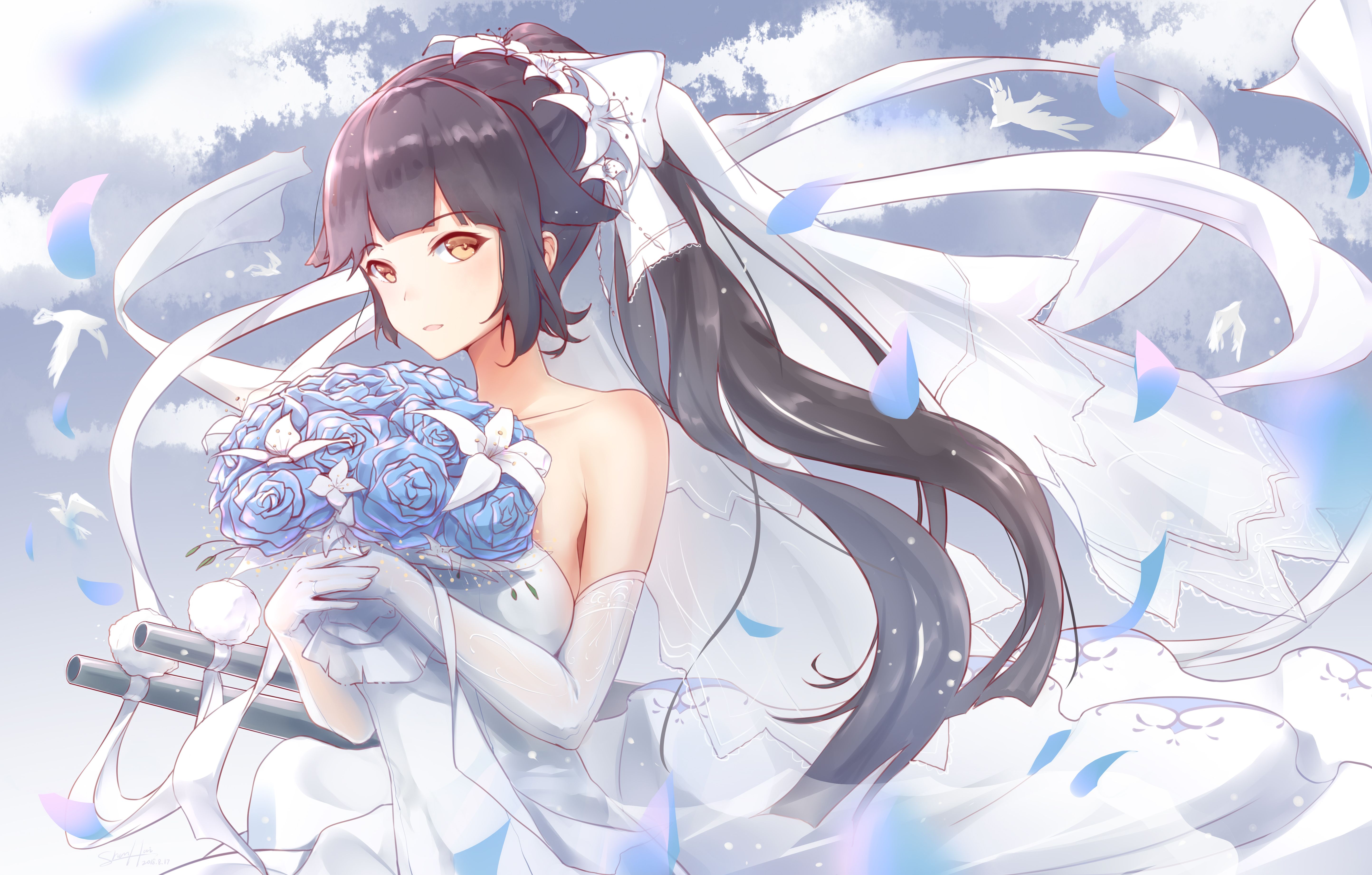 5776x3684 Takao Bridal Fantasy Ultra HD Wallpaper by 深海x3684