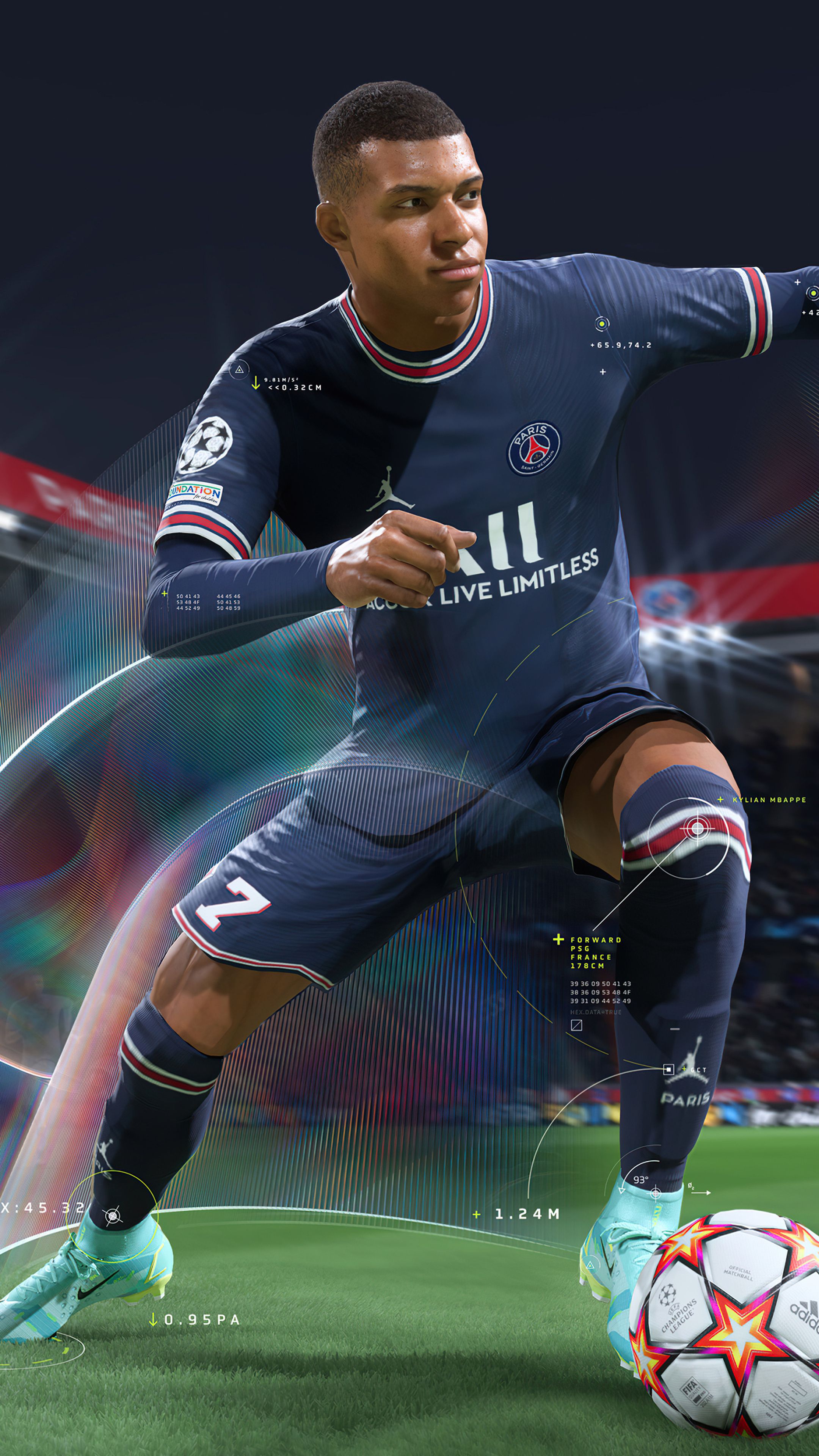 2160x3840 Kylian Mbappe In Fifa 2022 Sony Xperia X, XZ, Z5 Premium , HD 4k Wallpaper, Image, Background, Photos and Picture
