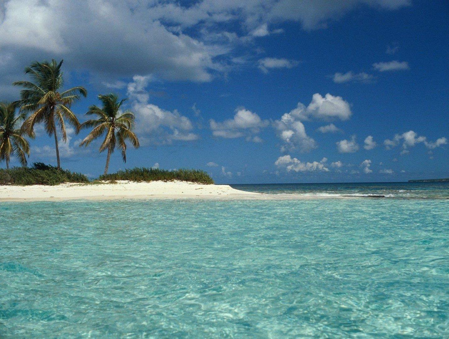 1432x1080 Beaches: Relaxing Beach Caribbean Scenic Tranquil Island Getaway