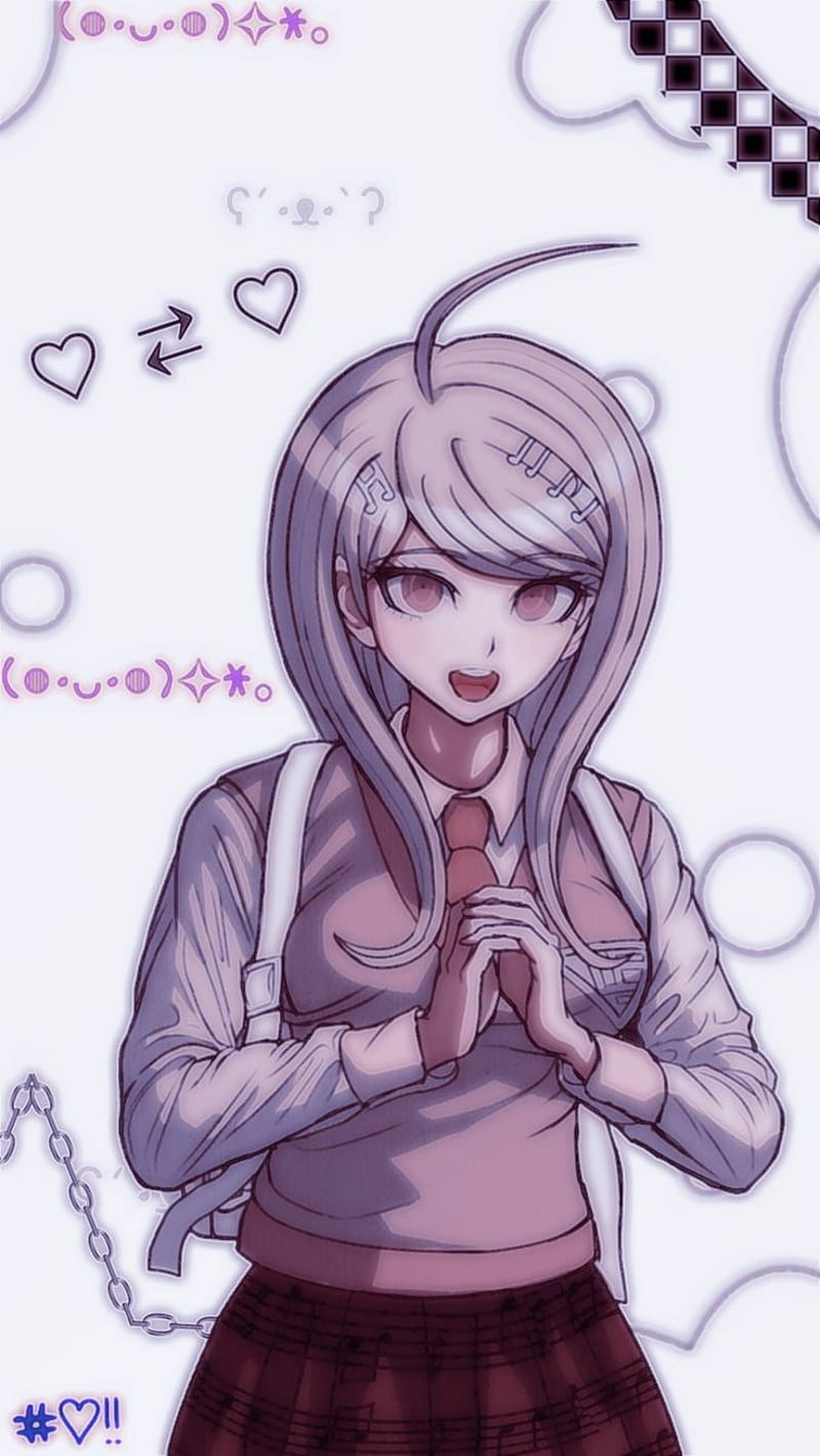 800x1421 Kaede Akamatsu, danganronpa, drv HD phone wallpaper