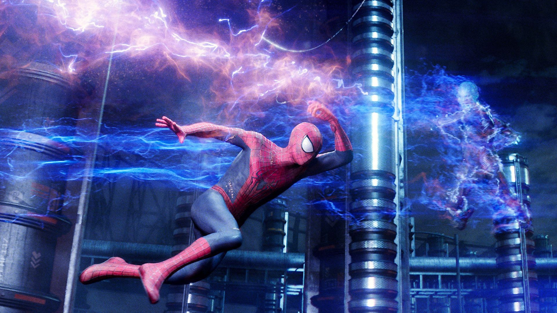 1920x1080 Spider Man Vs Electro Wallpaper
