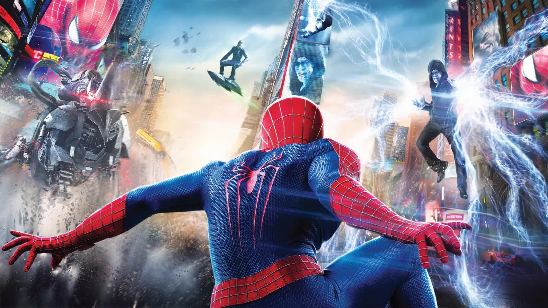 1920x1080 The Amazing Spiderman 2 Electro Rhino Live Wallpaper