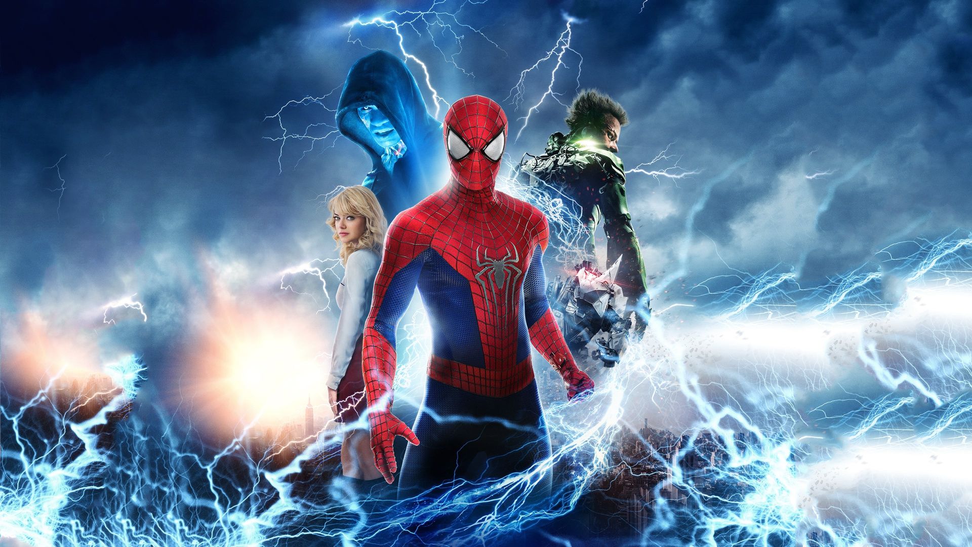 1920x1080 Emma Stone (Spider Man) Wallpaper