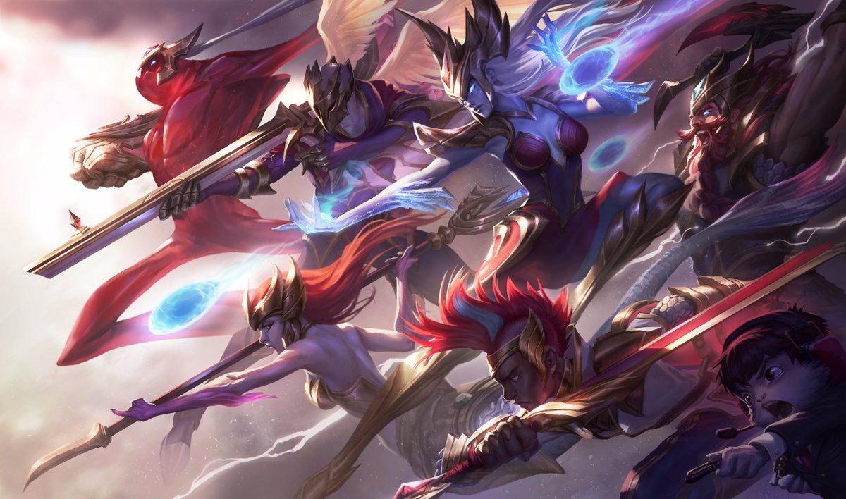 1200x708 The 2016 World Championship Skins Splash Art #Worlds