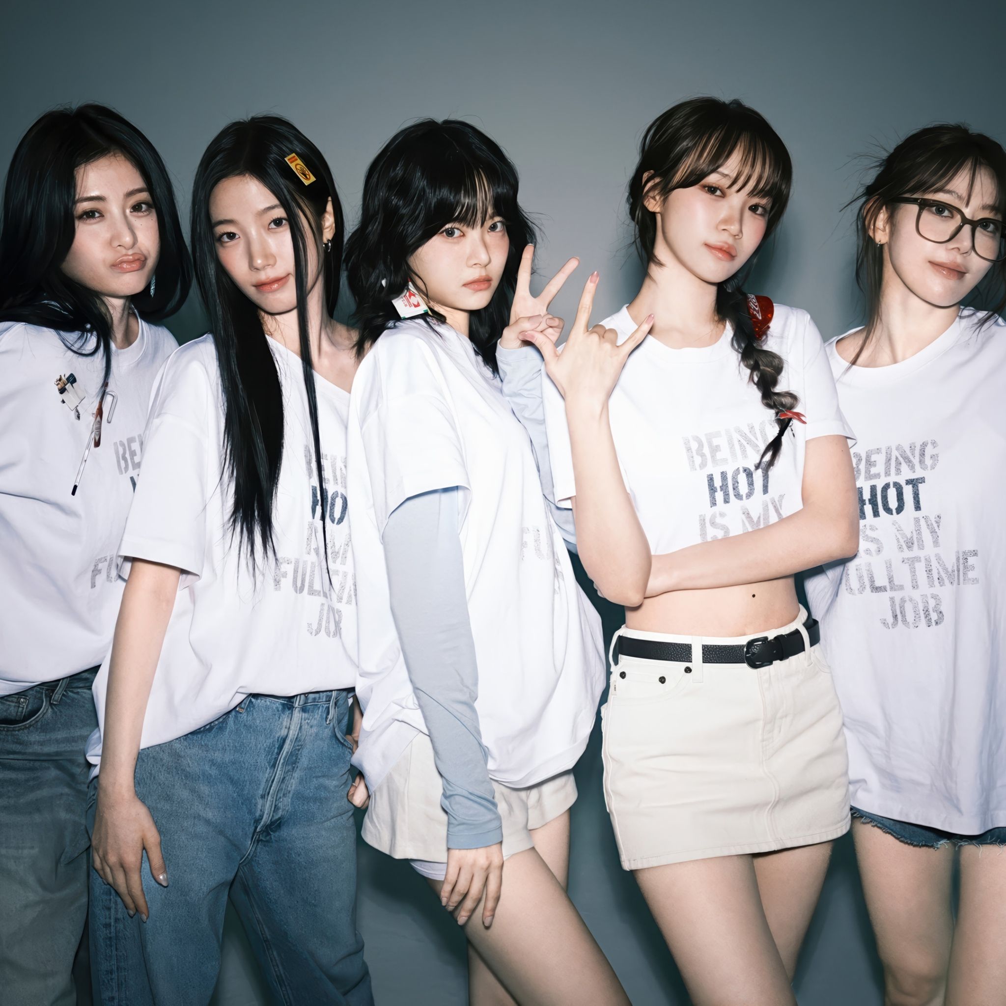 2048x2048 Le Sserafim Wallpaper 4K, Hot, Sakura Miyawaki, Kim Chaewon