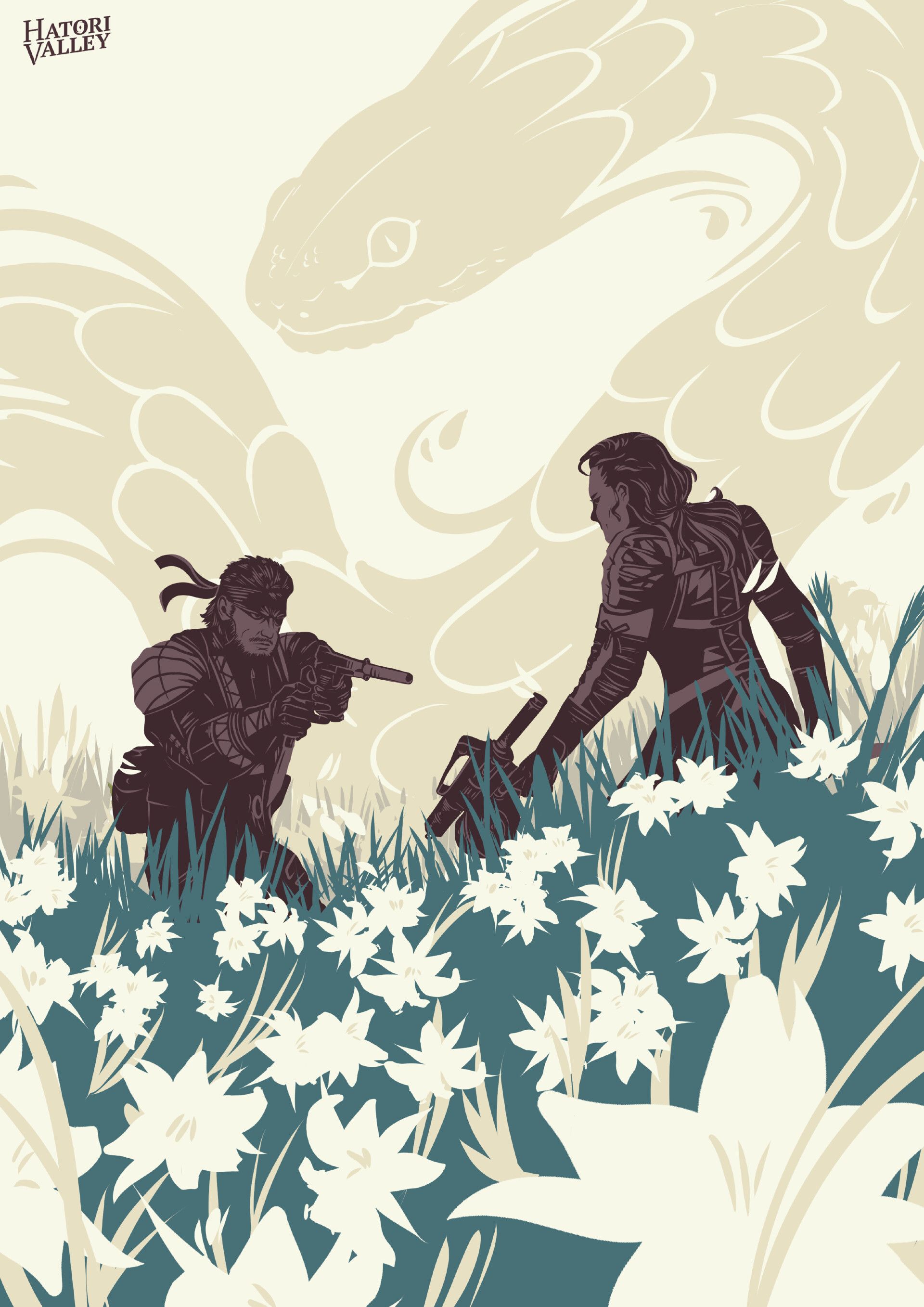 1920x2715 Metal Gear Solid 3: Snake Eater The Boss Fight Poster