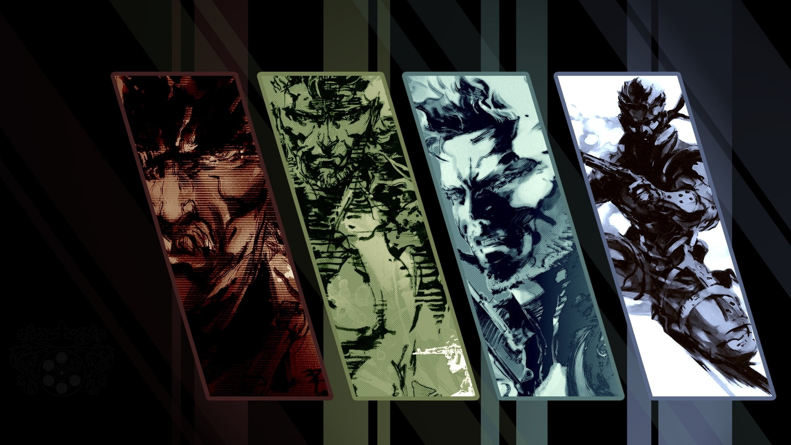 2560x1440 Metal Gear digital wallpaper, Metal Gear Solid 3: Snake Eater, Metal Gear Solid, collage, video games HD wallpaper