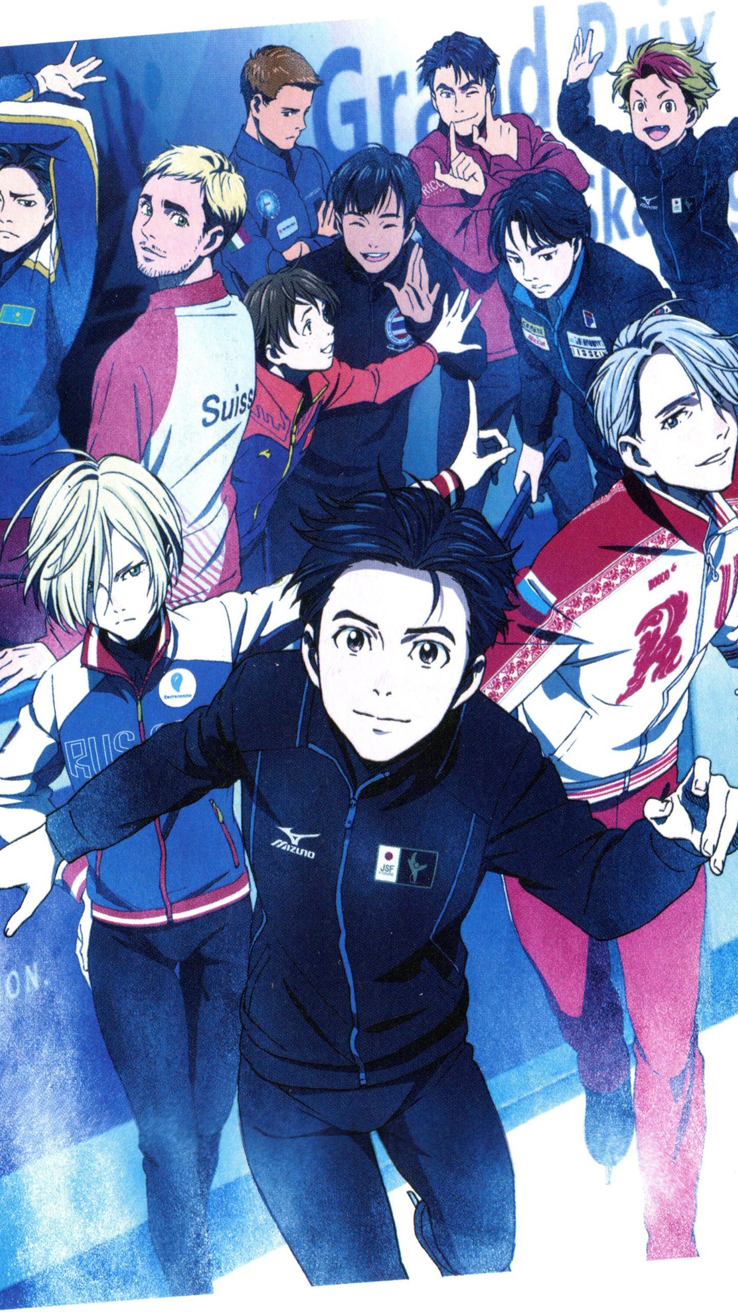 1440x2560 Yuri On Ice Phone Wallpaper