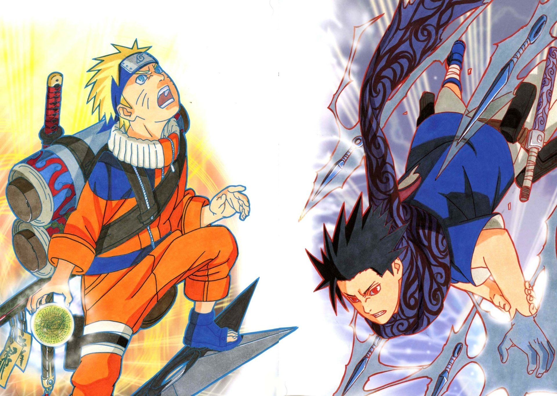 1920x1365 Naruto & Sasuke Epic HD Wallpaper
