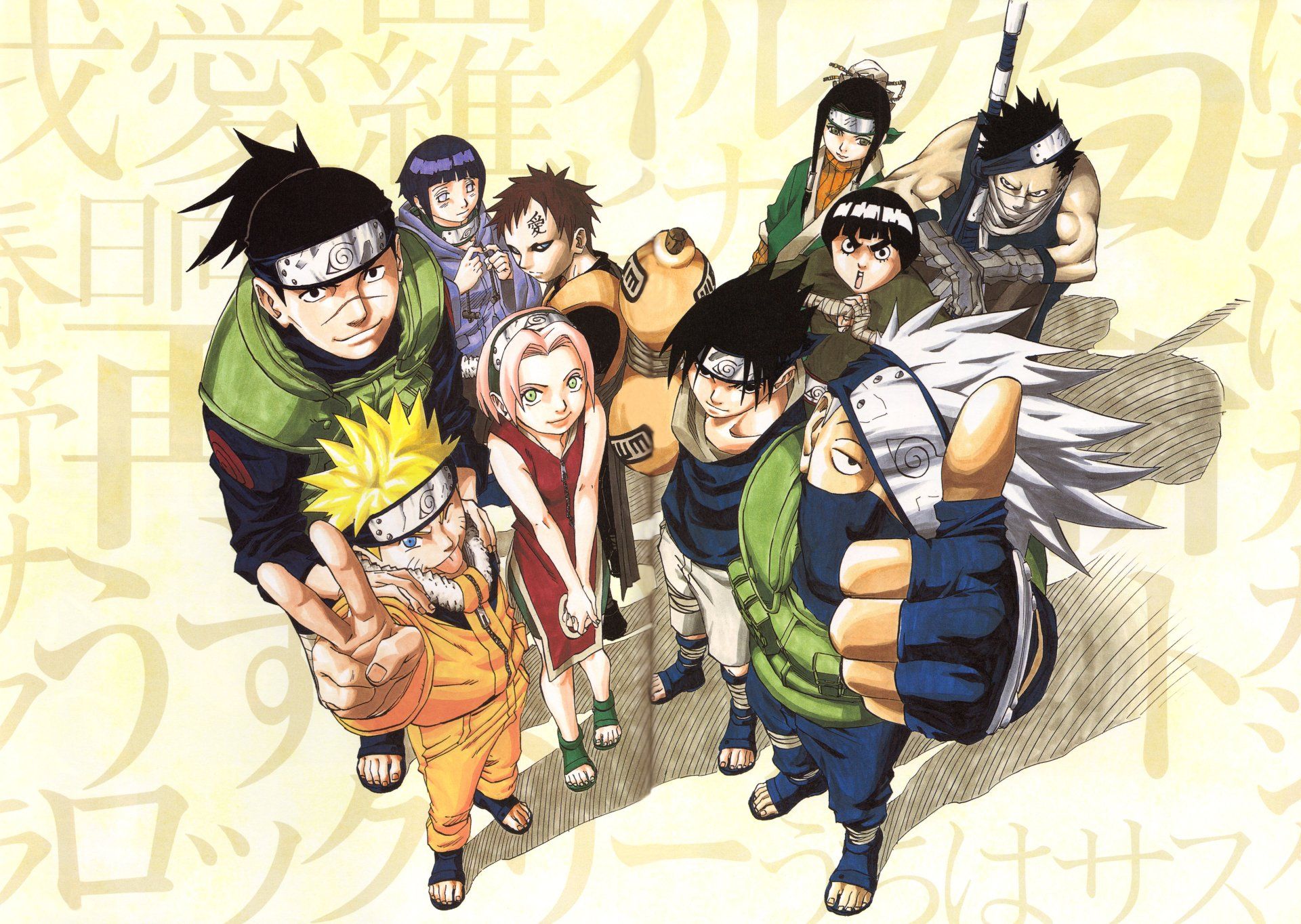 1920x1364 Naruto Characters 4K Ultra HD Wallpaper
