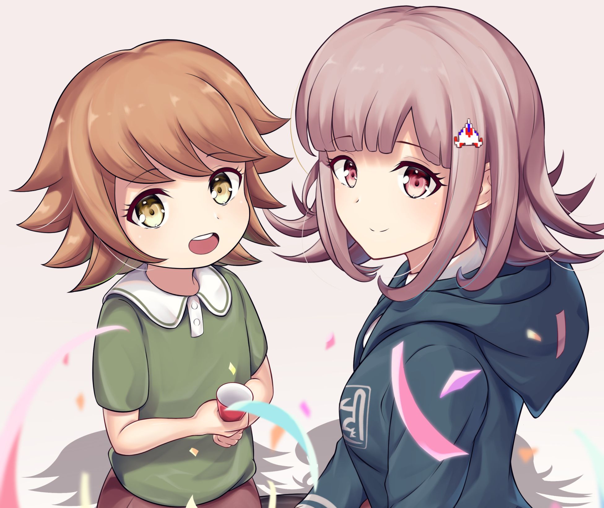 1951x1641 Phone wallpaper: Anime, Danganronpa, Chiaki Nanami, Chihiro Fujisaki 459049
