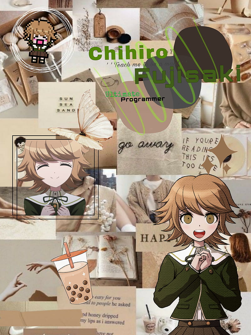 800x1067 Chihiro Aesthetic, chihiro fugisaki, danganronpa, HD phone wallpaper