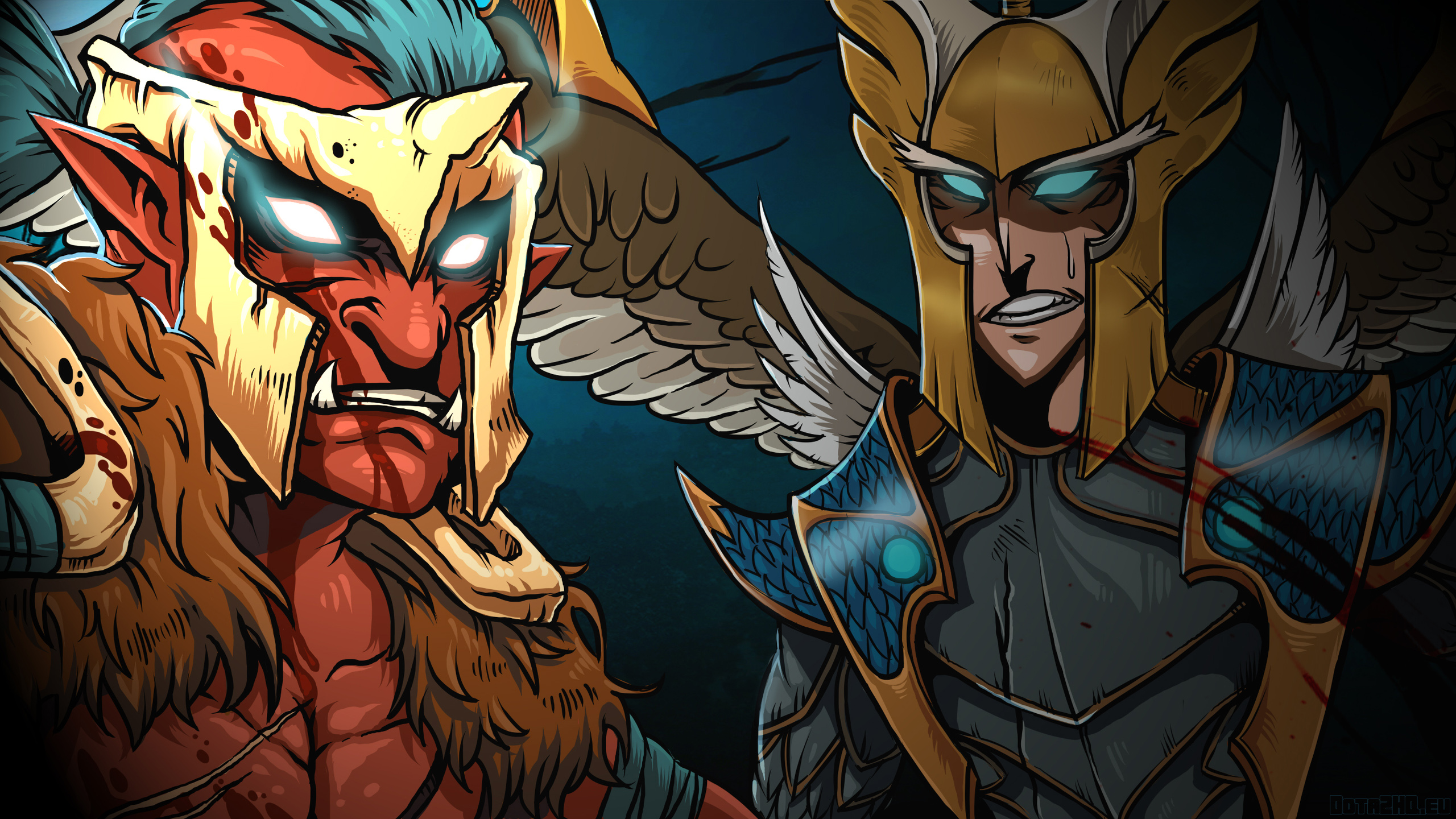 2560x1440 skywrath mage, troll warlord, dota 2 Wallpaper, HD Games 4K Wallpaper, Image and Background