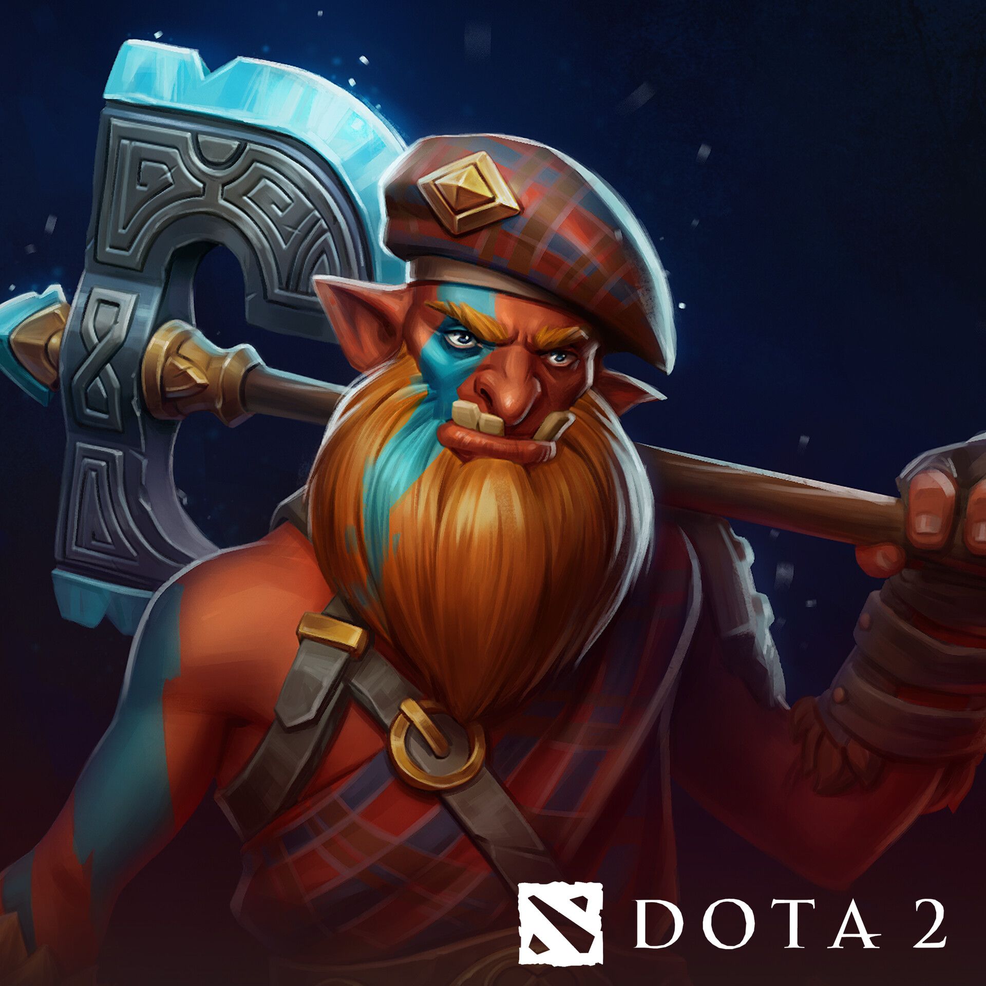 1920x1920 DOTA 2 Troll Warlord: Highlander's Heritage Art Skin