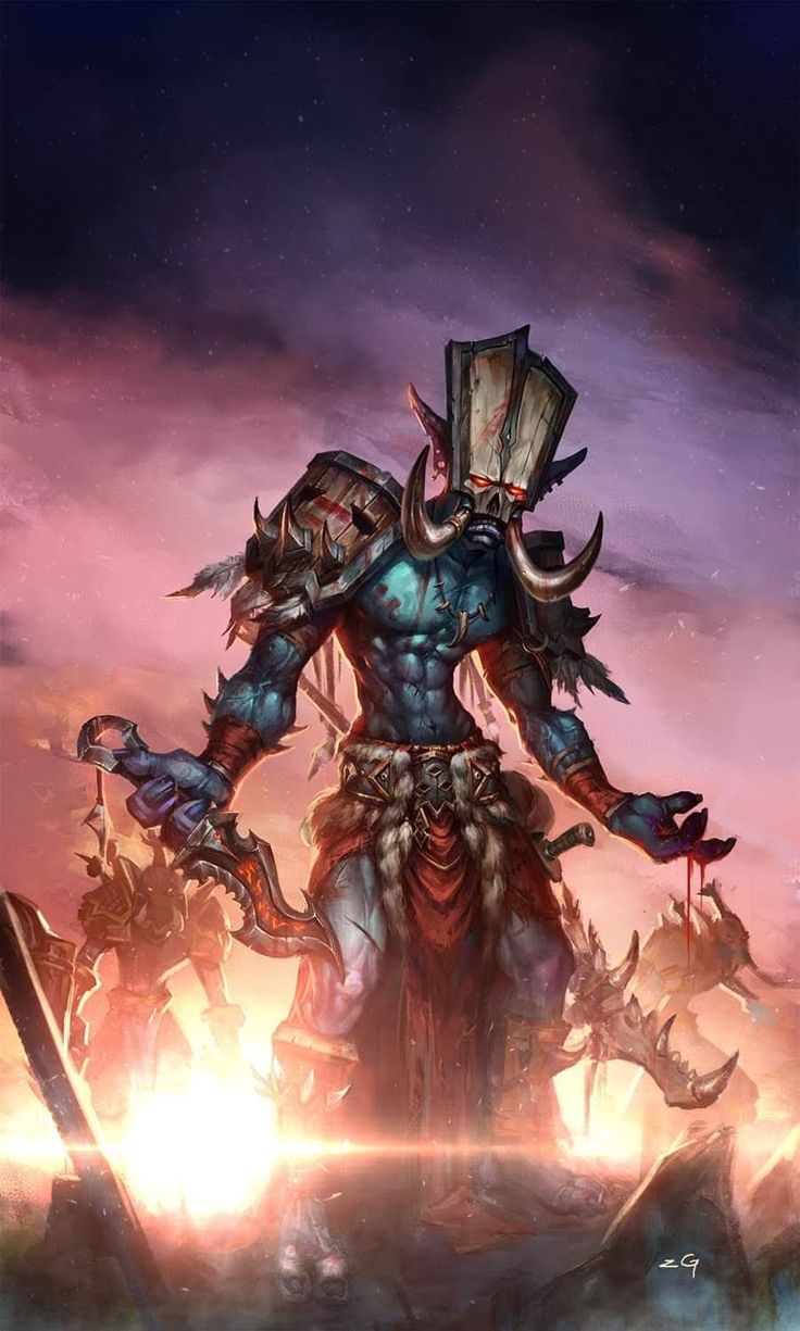 736x1225 World of warcraft barbarian. Darkspear troll, Warlords of draenor wallpaper, World of warcraft artwork