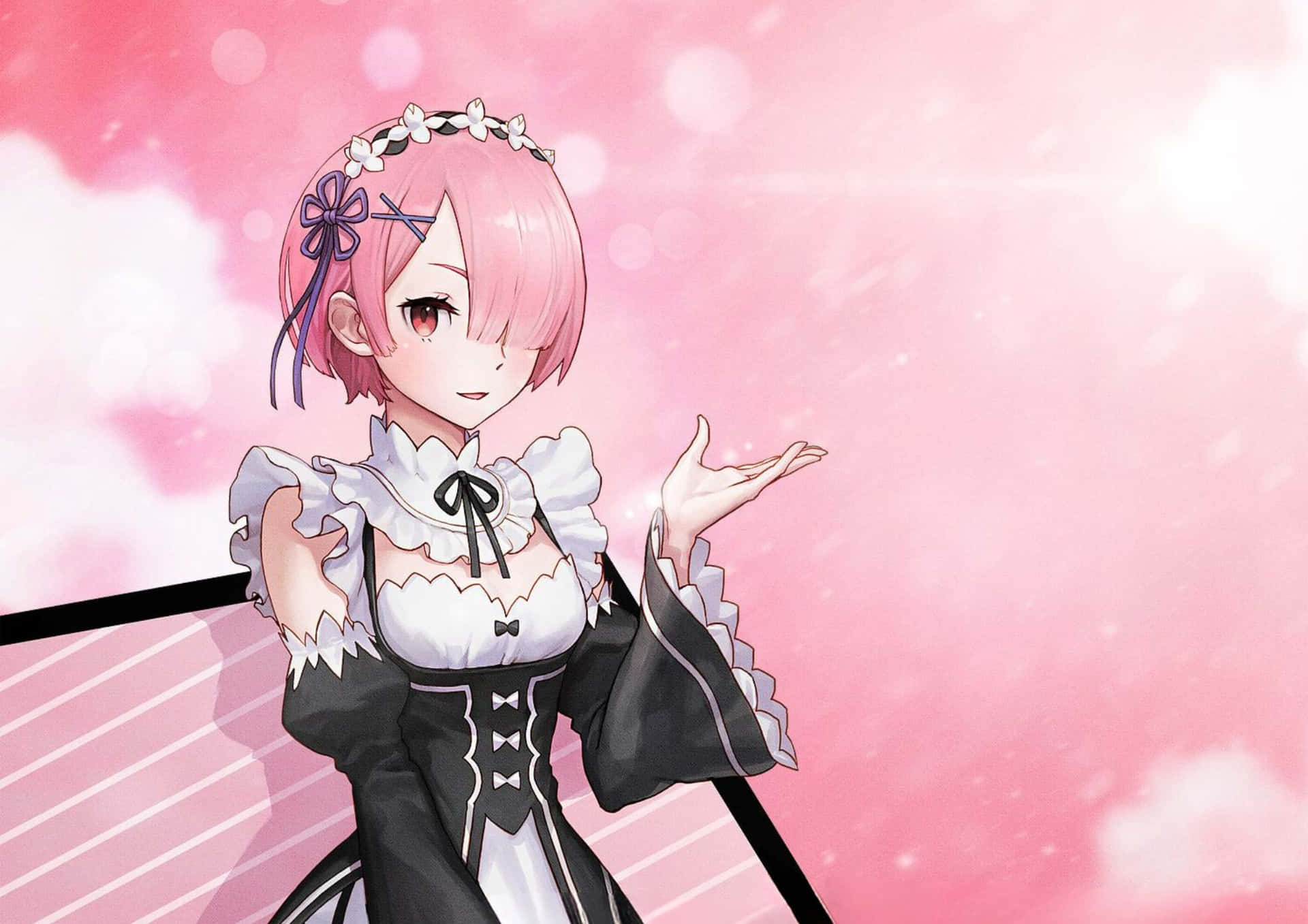 1920x1357 Re Zero Ram Wallpaper