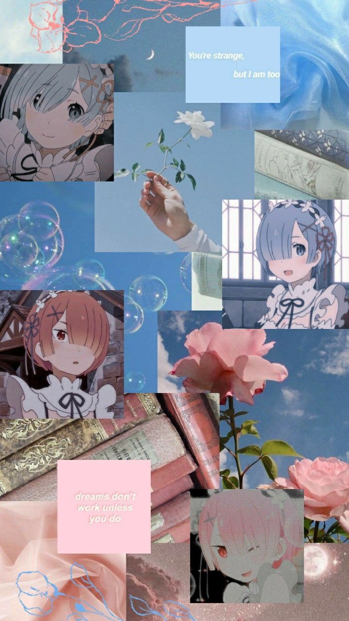 720x1280 rem and ram wallpaper by: @autumnal_angel