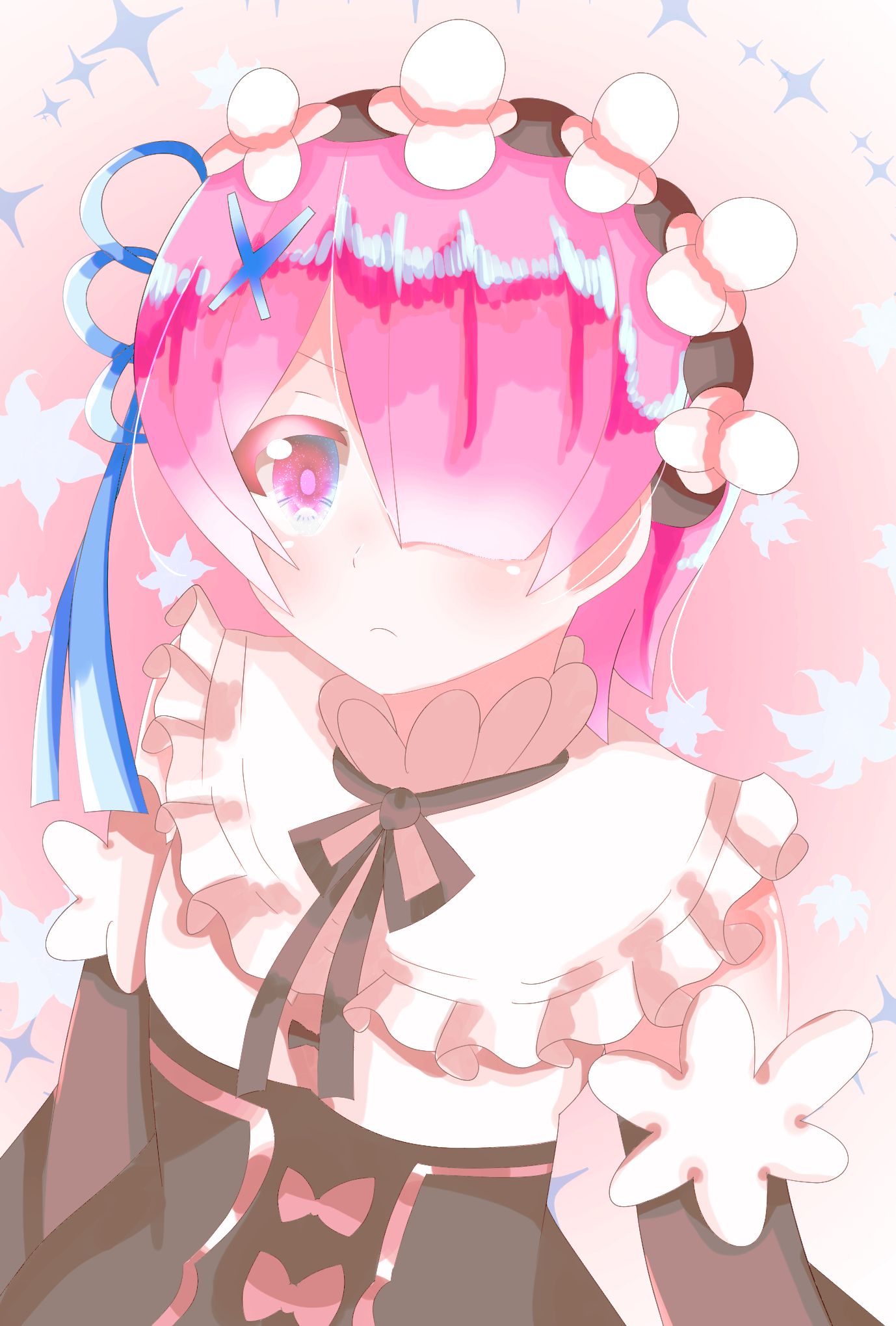 1378x2039 Ram (Re:Zero):Zero Kara Hajimeru Isekai Seikatsu Wallpaper by sikmgmg7430112 Anime Image Board