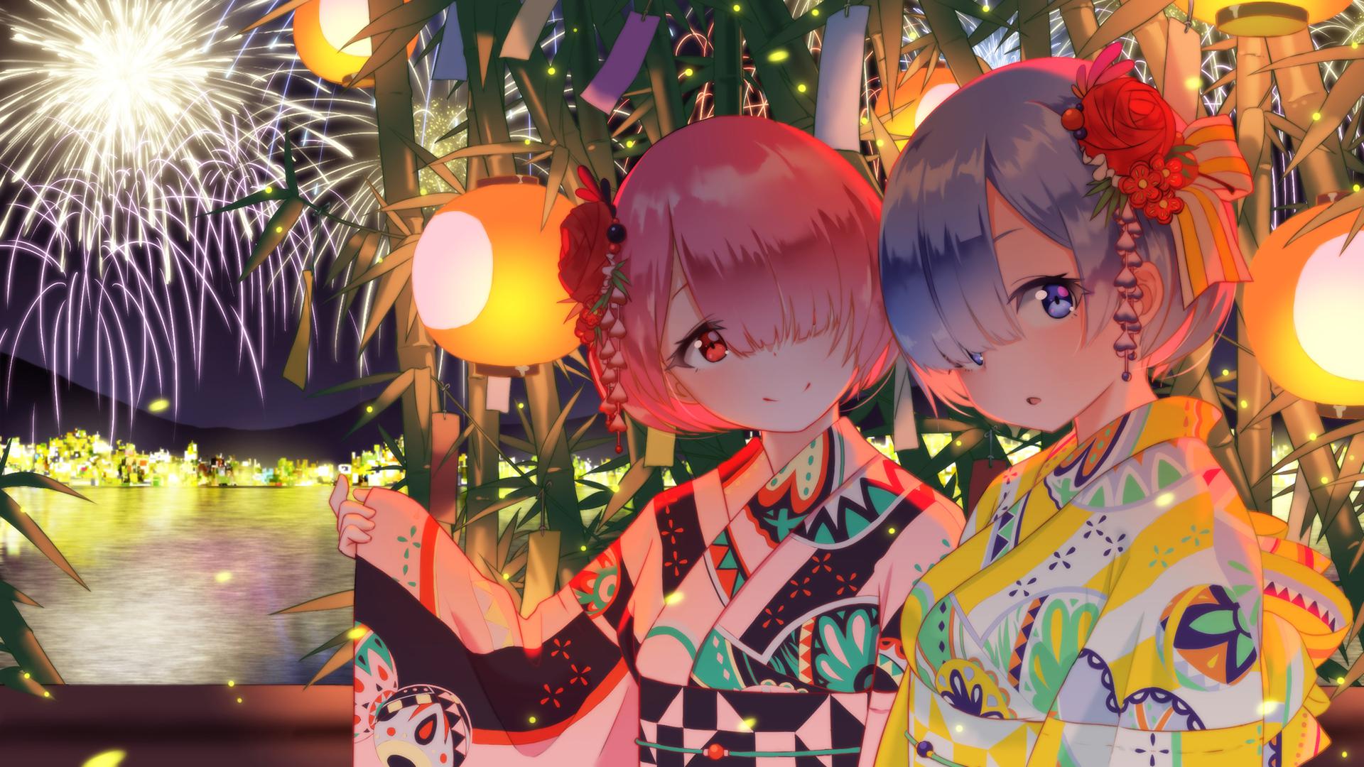1920x1080 MediaHappy New Year With Rem And Ram! : R Re_Zero