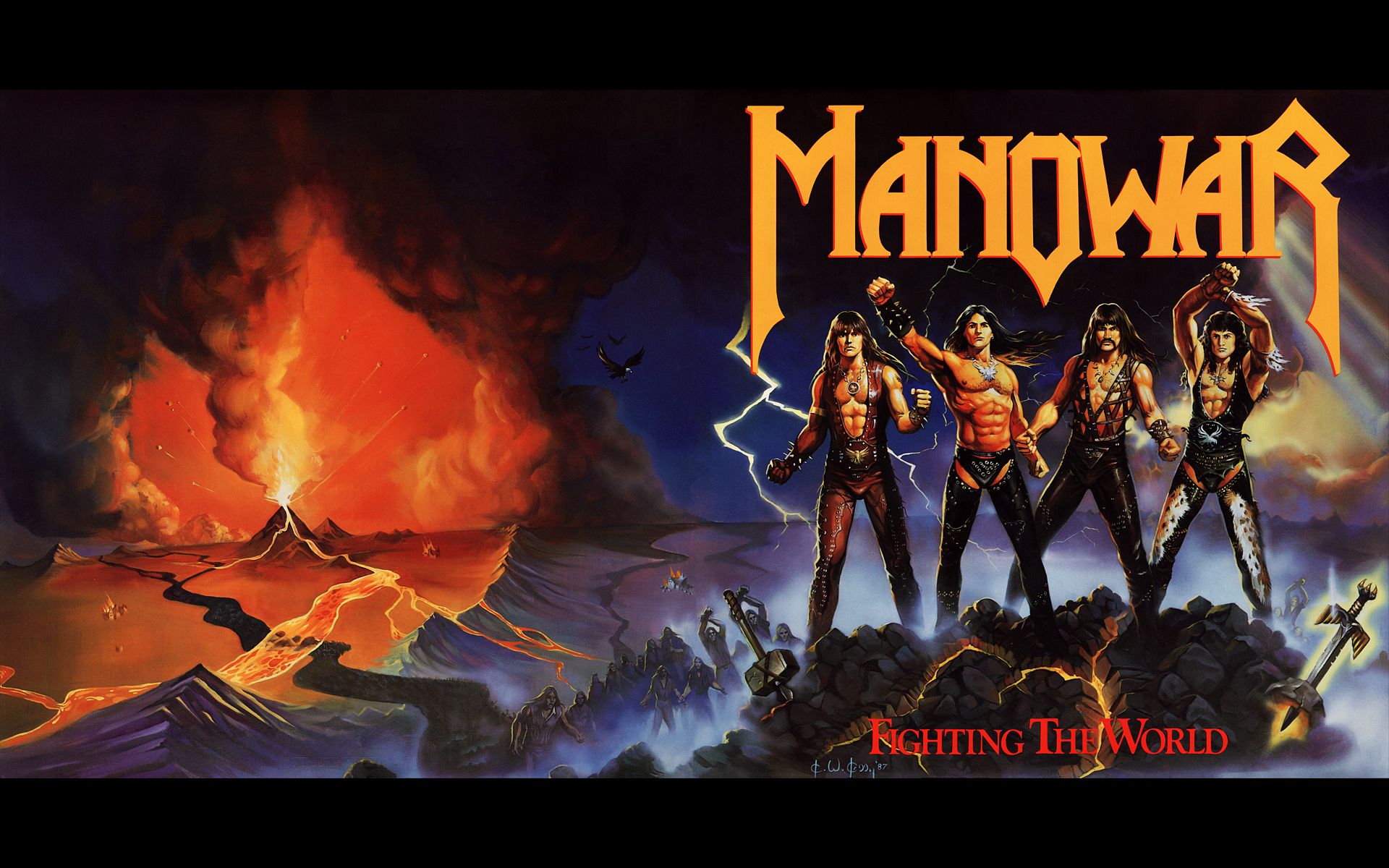 1920x1200 Free Manowar 4K Wallpaper & Desktop HD Background for PC