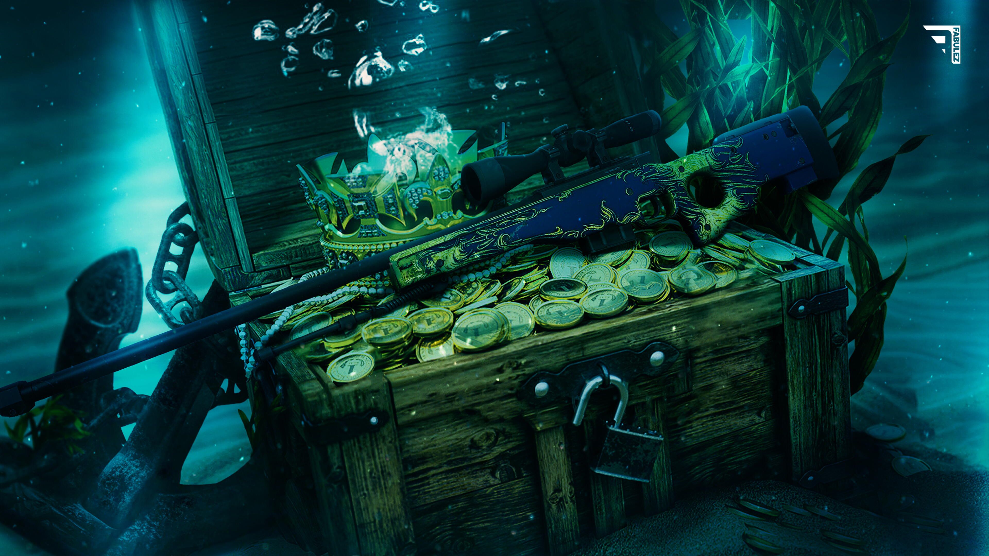 3840x2160 AWP Man O War wallpaper
