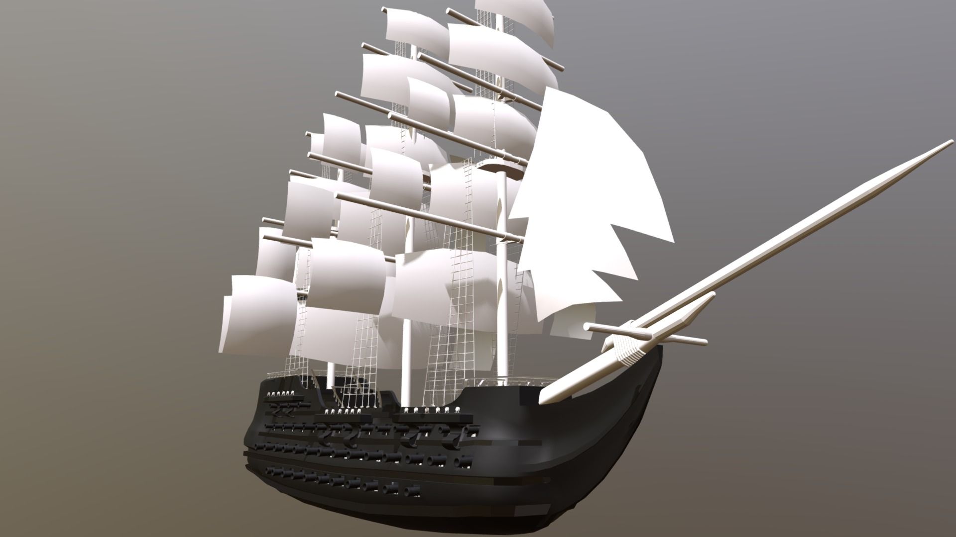 1920x1080 Man O War Model By Badassbassie [691005b]